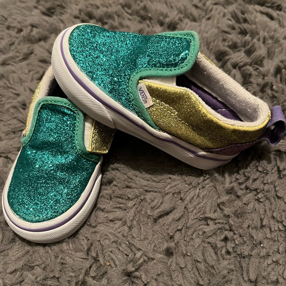 Toddler Mermaid Glitter Classic Slip-On